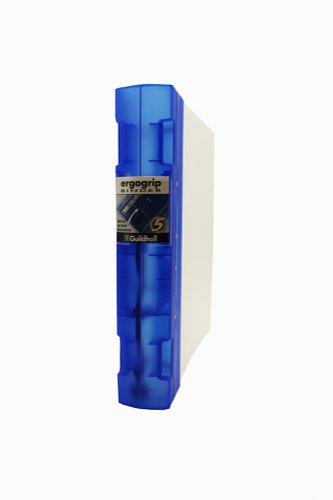 Guildhall GLX Ergogrip Ring Binder Frosted A4 Blue (Pack of 2) 4542 Ring Binders GH04542