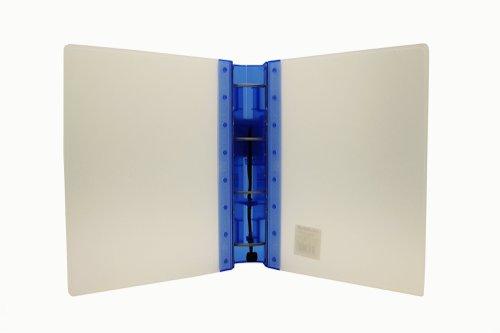 Guildhall GLX Ergogrip Ring Binder Frosted A4 Blue (Pack of 2) 4542 Ring Binders GH04542