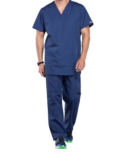 Cherokee Professional V-Neck Scrub Top: Comfortable Medical Workwear for Healthcare Professionals Na