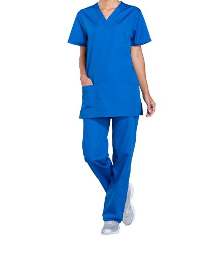 Cherokee Professional V-Neck Scrub Top: Comfortable Medical Workwear for Healthcare Professionals Ro