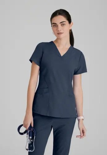 Barco One Pulse Scrub Top: Sustainable, Comfortable Medical Workwear for Healthcare Professionals St
