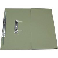 Exacompta Guildhall Transfer Spiral Pocket File 315gsm Foolscap Green (Pack of 25) 349-GRN