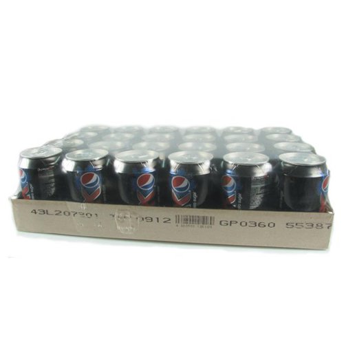 Pepsi Max Cola 330ml Cans (24 Pack) 402005