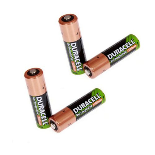 Duracell Rechargeable AA NiMH 1300mAh Batteries (Pack of 4) 81367177 | Duracell