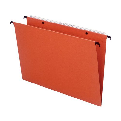 Esselte Orgarex Suspension File V Base Foolscap Orange (Pack of 50) 10402 | ACCO Brands