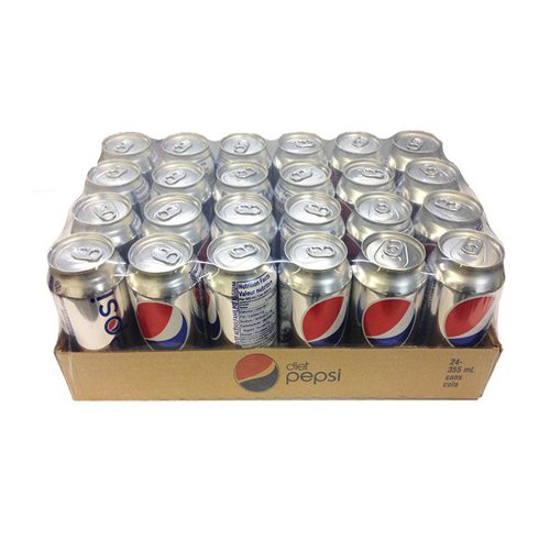 Diet Pepsi Cola Cans 330ml (24 Pack) 202428