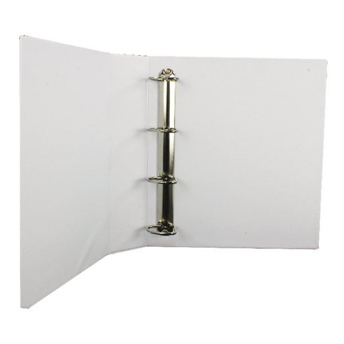 Q-Connect Presentation 65mm 4D Ring Binder A4 White (Pack of 6) KF01334Q Presentation Ring Binders KF01334Q