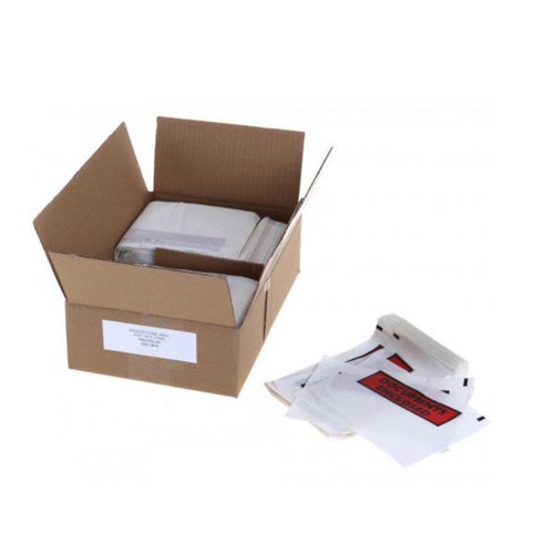 GoSecure Self Adhesive Document Envelopes A6 Documents Enclosed Text (Pack of 1000) 4302002