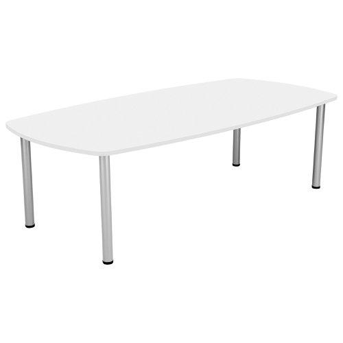 Jemini Boardroom Table 1800x1200x730mm White KF840189