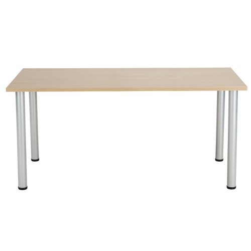 Jemini Rectangular Meeting Table 1200x800x730mm Maple KF840180