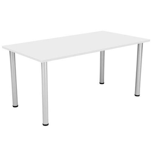 Jemini Rectangular Meeting Table 1800x800x730mm White KF840187