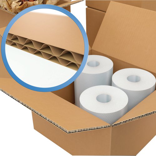 Double Wall Corrugated Dispatch Cartons 457x457x305mm Brown (Pack of 15) 59189 | Antalis Limited