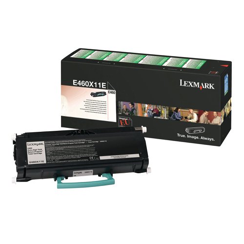 Lexmark E460 Return Programme 15K Toner Cartridge Extra High Yield Black E460X11E