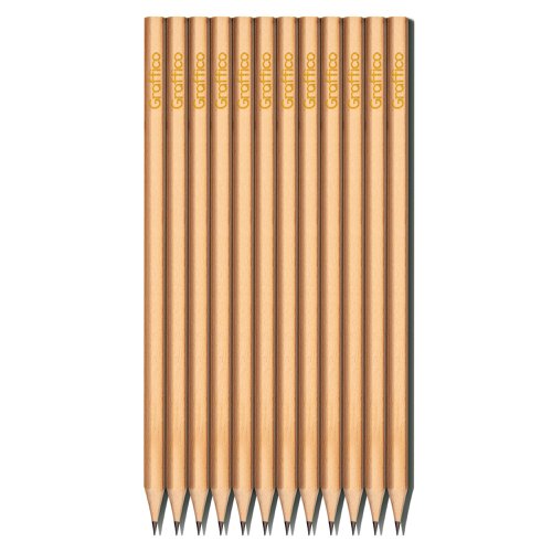 EN05986 | Ideal for classroom use, these Graffico HB pencils are perfect for writing, sketching, drawing and shading. The HB lead is great for a balance between hardness and blackness, perfect for everyday classroom use. This pack contains 12 pencils.