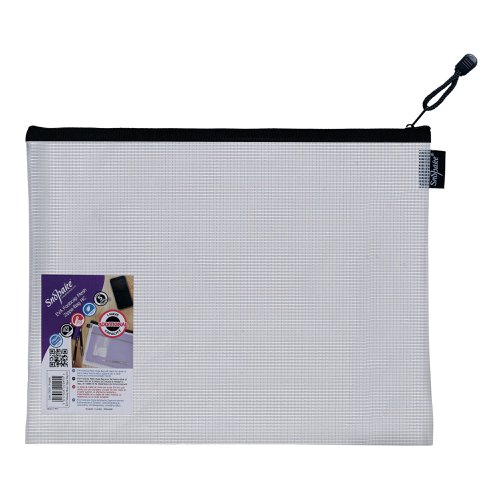 Snopake Eva Mesh Zippa Bag Foolscap (3 Pack) 15839