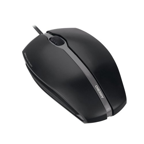 Cherry GENTIX SILENT Wired Optical Mouse Black JM-0310-2