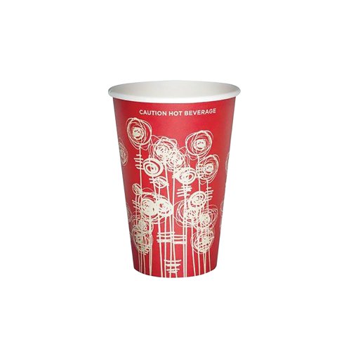 Paper Vending Cup 9Oz 25cl Swirl Design (Pack of 1000) HHPAVC09A AS30037