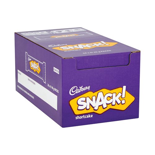 Cadbury Snack Shortcake 40g (Pack of 36) 4249109