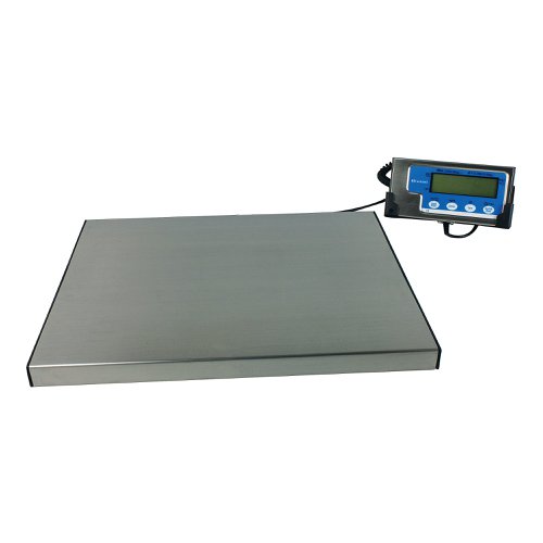 The Salter Silver Electronic Parcel Scale offers a choice of kilograms and pounds, switched with a single button and includes a tare function to accurately measure net weight. Because you have a choice between mains or battery operation, you can bring the scale to heavy packages instead of struggling the other way around. The detachable LCD screen gives you a choice of placement for easier use.