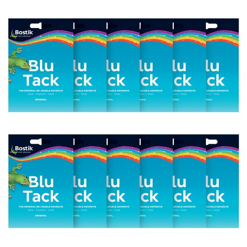 Bostik Blu Tack 60g (12 Pack) 30813254