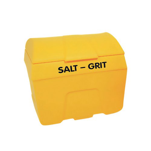 Winter Salt Grit Bin No Hopper 400 Litre Yellow 317066