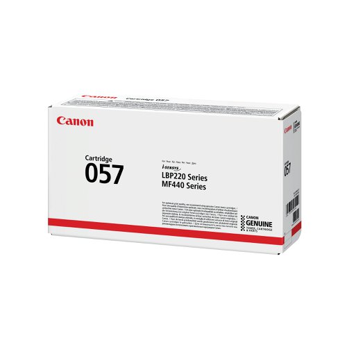 Canon 057 Toner Cartridge Black 3009C002