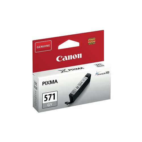 Canon CLI-571GY Ink Cartridge Grey 0389C001