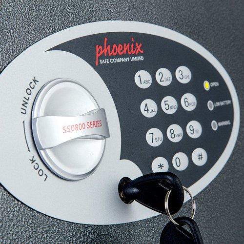 Phoenix Vela Home and Office Security Safe Size 3 Electronic Lock SS0803E