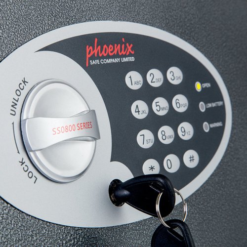 Phoenix Vela Home and Office Security Safe Size 5 Electronic Lock SS0805E