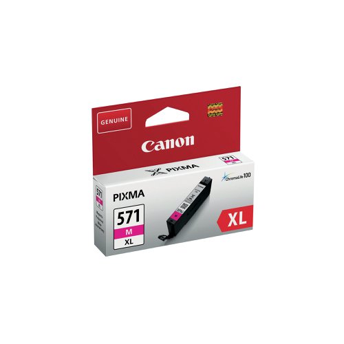 Canon CLI-571XL Ink Cartridge High Yield Magenta 0333C001