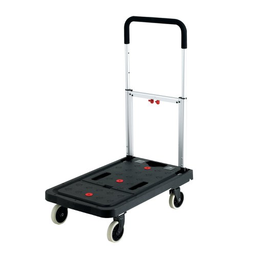 Folding Platform Truck Black 380088