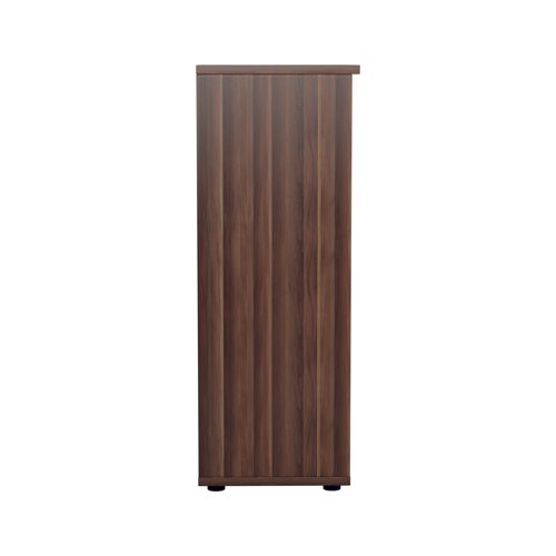 Jemini Wooden Bookcase 800x450x1200mm Dark Walnut KF810339 | VOW