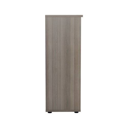 Jemini Wooden Bookcase 800x450x1600mm Grey Oak KF810513 | VOW