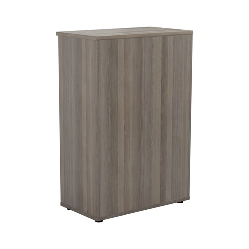 Jemini Wooden Bookcase 800x450x1600mm Grey Oak KF810513 | VOW