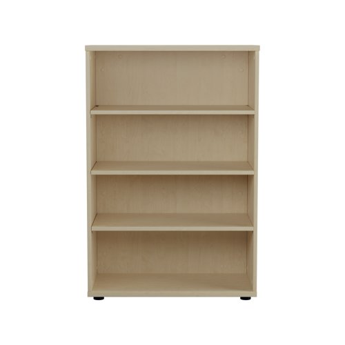 Jemini Wooden Bookcase 800x450x1600mm Maple KF810520 KF810520