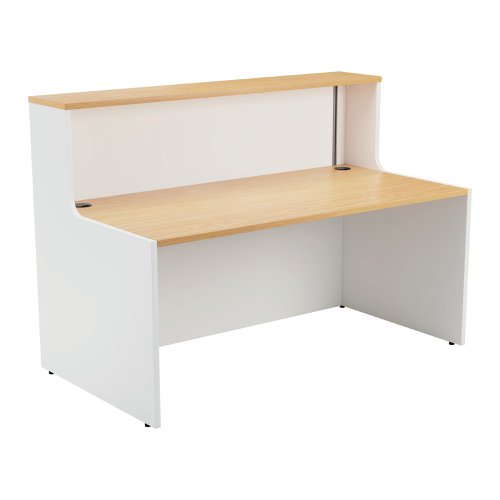 Jemini Reception Unit 1600x800x740mm Nova Oak/White KF816394