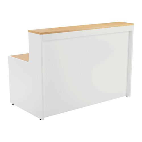 Jemini Reception Unit 1600x800x740mm Nova Oak/White KF816394