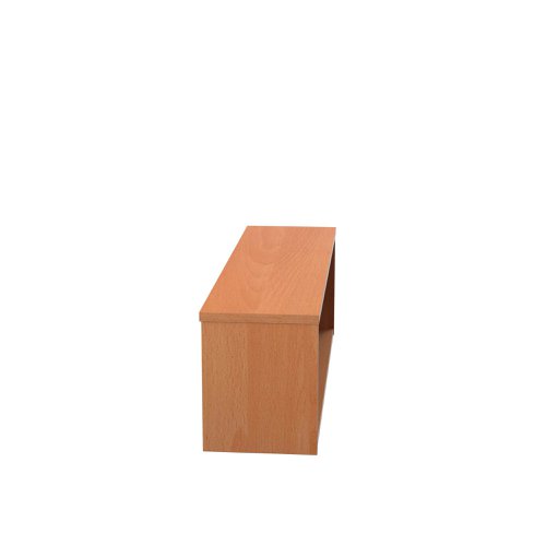 Jemini Reception Modular Straight Riser Unit 1200x315x400mm Beech KF816432