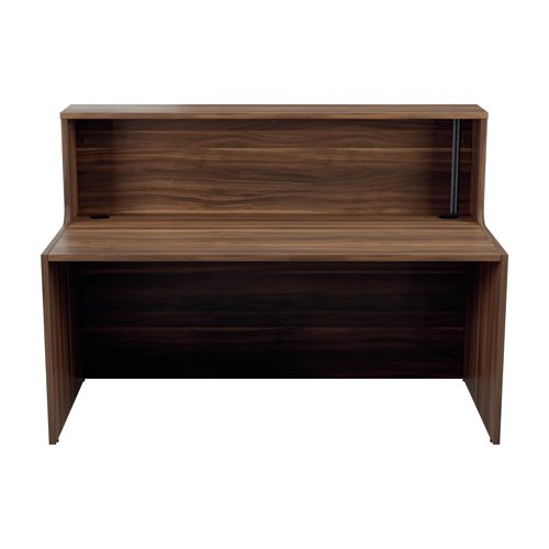 Jemini Reception Unit 1600x800x740mm Dark Walnut KF818282