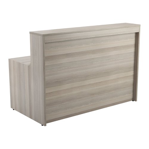 Jemini Reception Unit 1600x800x740mm Grey Oak KF818299