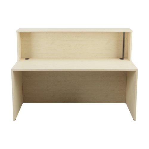 Jemini Reception Unit 1600x800x740mm Maple KF818306