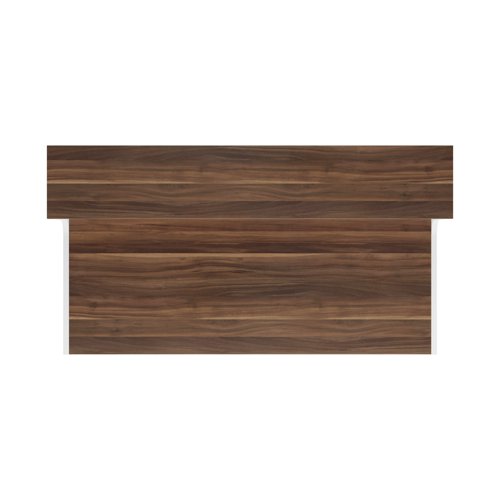 Jemini Reception Unit 1400x800x740mm Dark Walnut/White KF818368