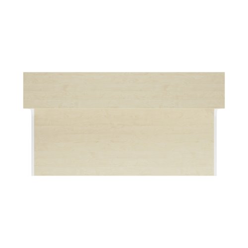 Jemini Reception Unit 1400x800x740mm Maple/White KF818381