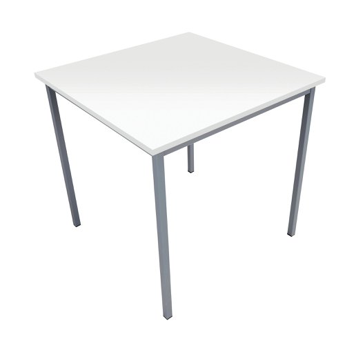 Serrion Square Table 750mm White KF79846