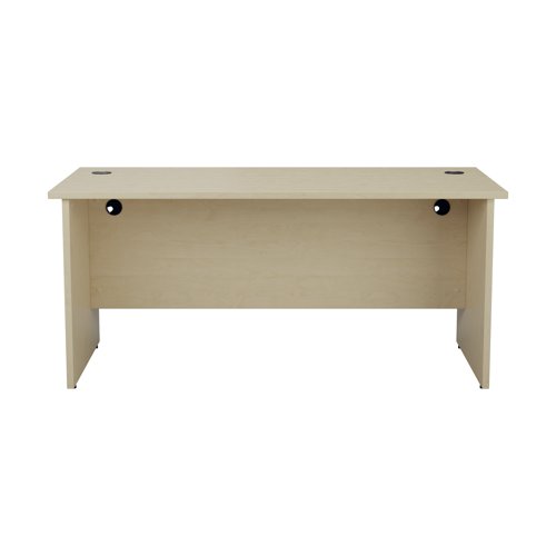 Jemini Rectangular Panel End Desk 1200x800x730mm Maple KF804383