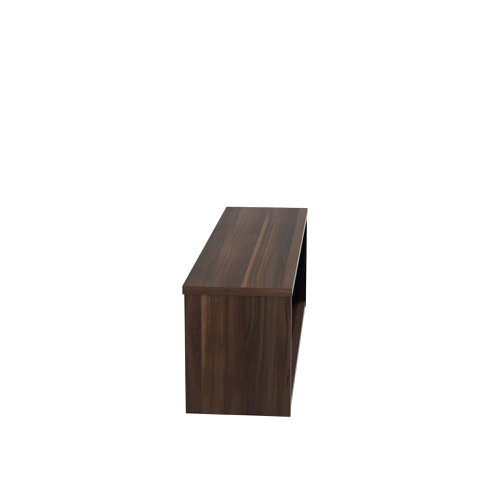 Jemini Reception Modular Straight Riser Unit 1200x315x400mm Dark Walnut KF71531 | VOW