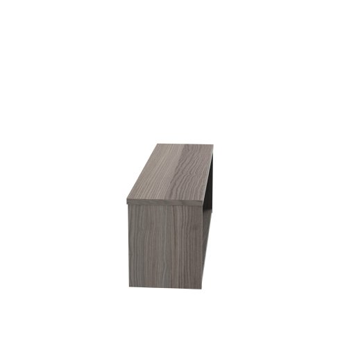 Jemini Reception Modular Straight Riser Unit 1200x315x400mm Grey Oak KF71539