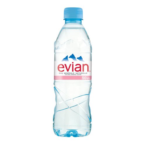 Evian Natural Spring Water 500ml (24 Pack) A0103912