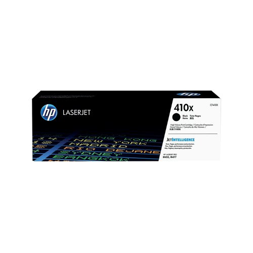 HP 410X High Yield Black Laserjet Toner Cartridge CF410X