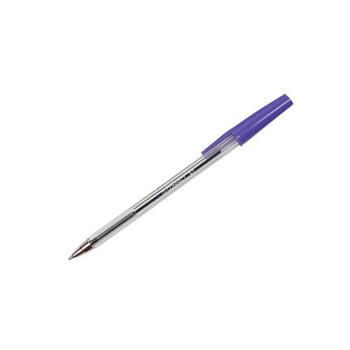 KF11497 | Choose this pack of 50 Q-Connect Medium Ballpoint Pens for affordable, high quality writing. Perfect for use in homes, offices and schools, with smooth-flowing ink that lasts. The medium nib, made from tough tungsten carbide, is ideal for general handwriting and drawing with bold lines. The long-lasting violet ink is designed for frequent note-taking and colour coding, and the cap is ventilated for extra safety. This pack contains 50 violet pens.